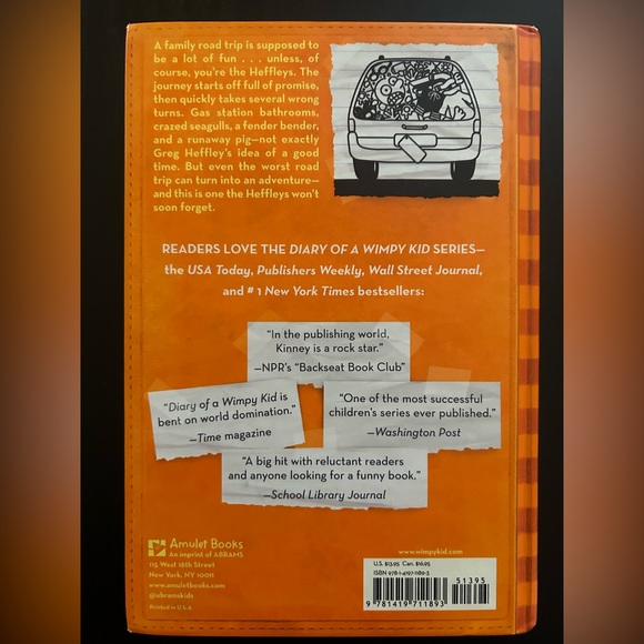 The Long Haul / Diary of a Wimpy Kid book - Picture 2 of 2